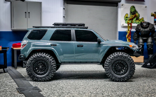 SCX24 4Runner Slim Roof Rack and Storage totes