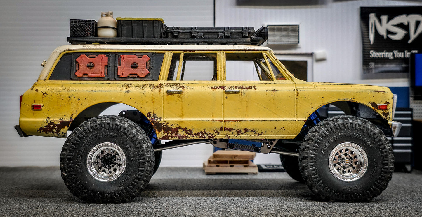 828RC 3 Door Burb for the Kratos XL Chassis