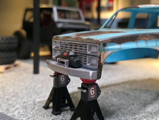 Pre-painted 828RC Crew Cab Truggy for the SCX24