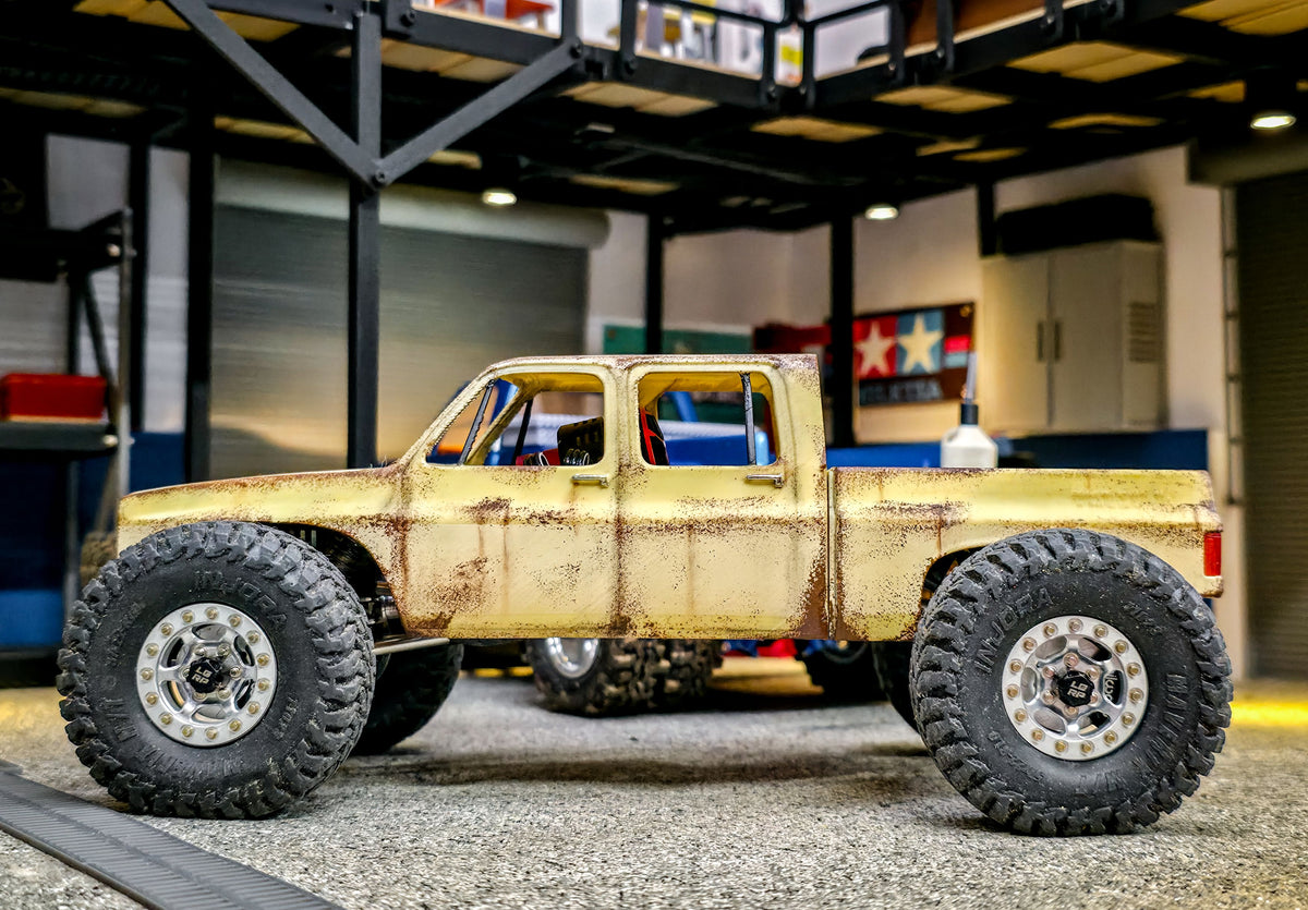 SCX24 Crew Cab Bed Add-On for Standard Pinched Bed