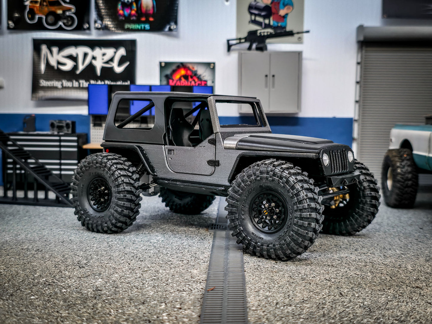 SCX24 Stock Chassis TJ Kit
