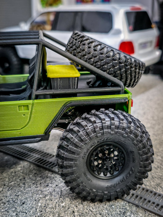 24th Scale Adjustable Spare Tire Carrier