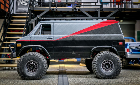 828RC CR18-P Based Custom A-Team Van