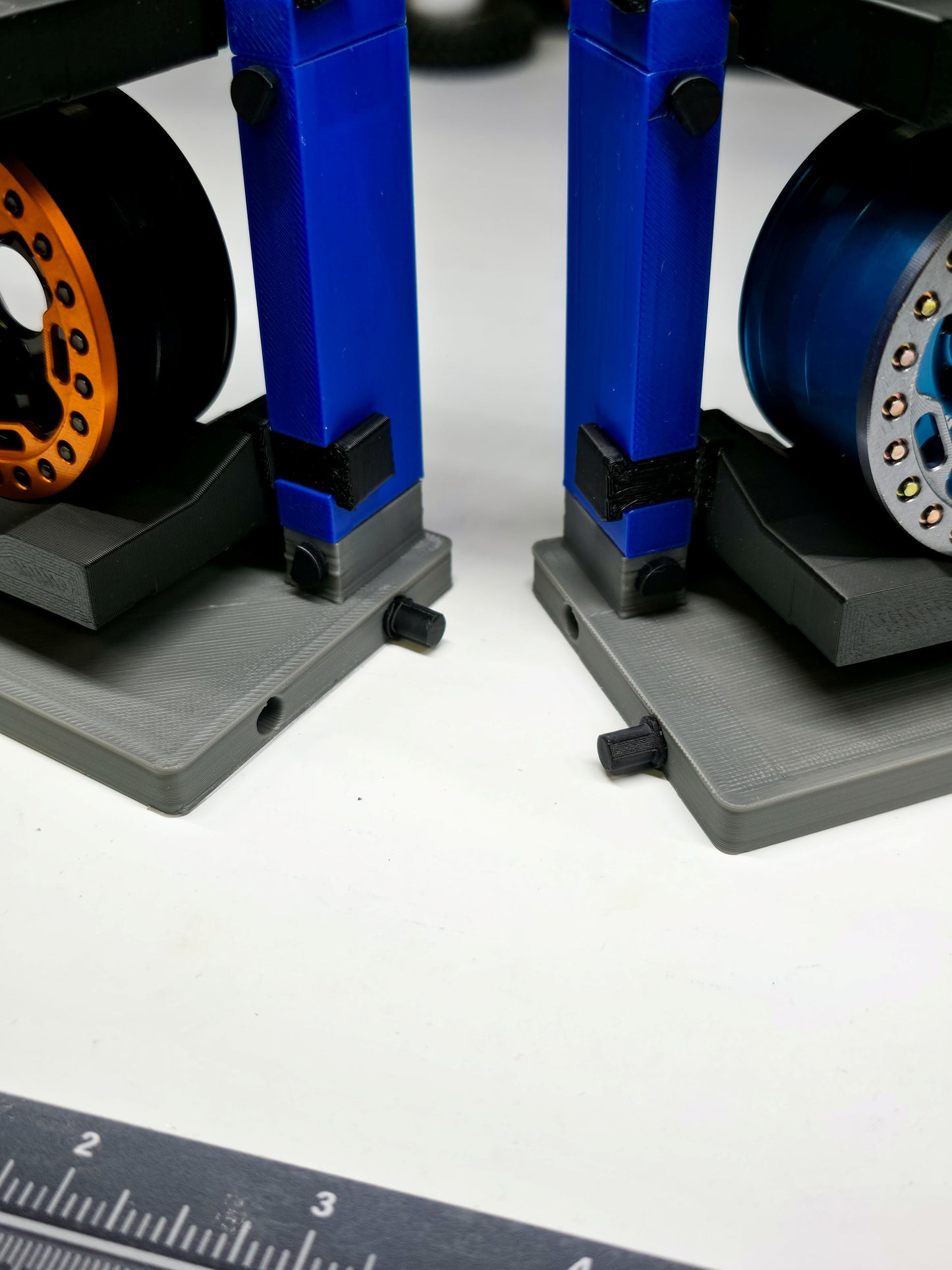 828RC Modular RC 1.9 Wheel Rack STL Digital Download | 3D Printable 1.9 Wheel Display & Storage Rack