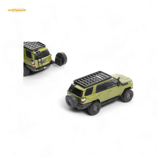 GCD Toyota Super Overlord Light Modified Version 4 Runner - Olive Green 1:64
