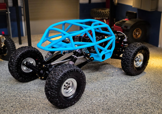 Buggin Out comp cage installed on King Snake chassis