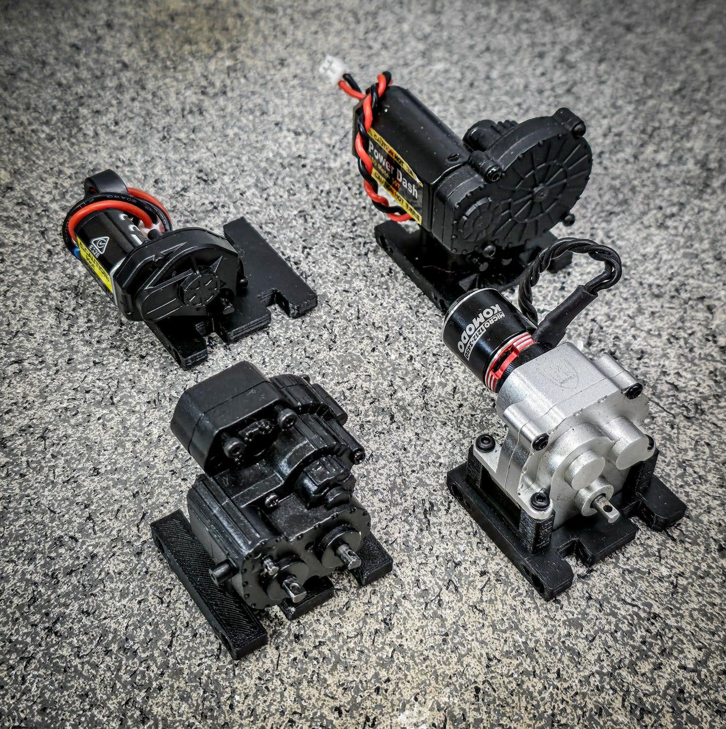 828RC Kratos Optional Transmission Skids