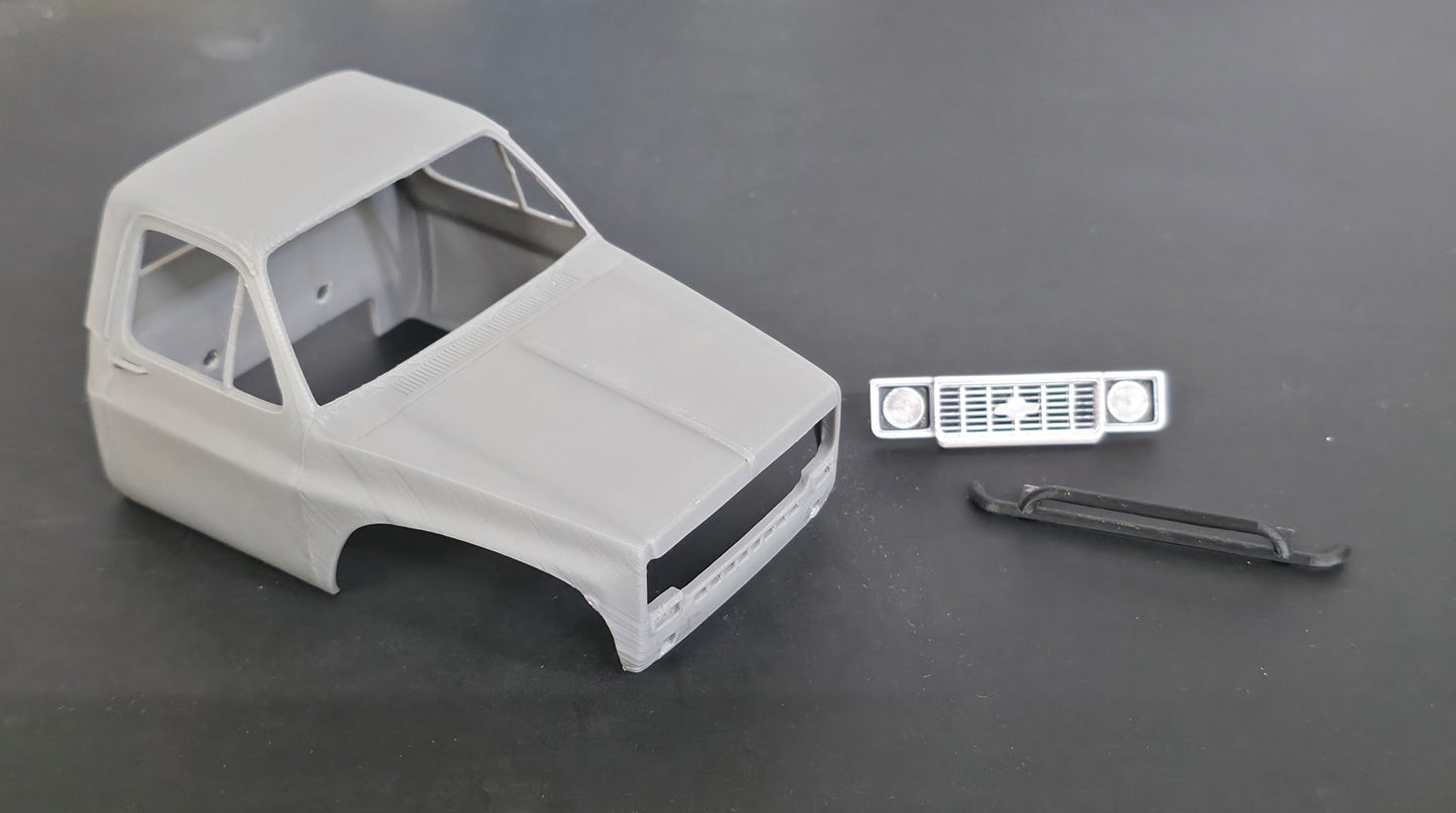 828RC Ascent Apex Squarebody Cab Only Body Kit