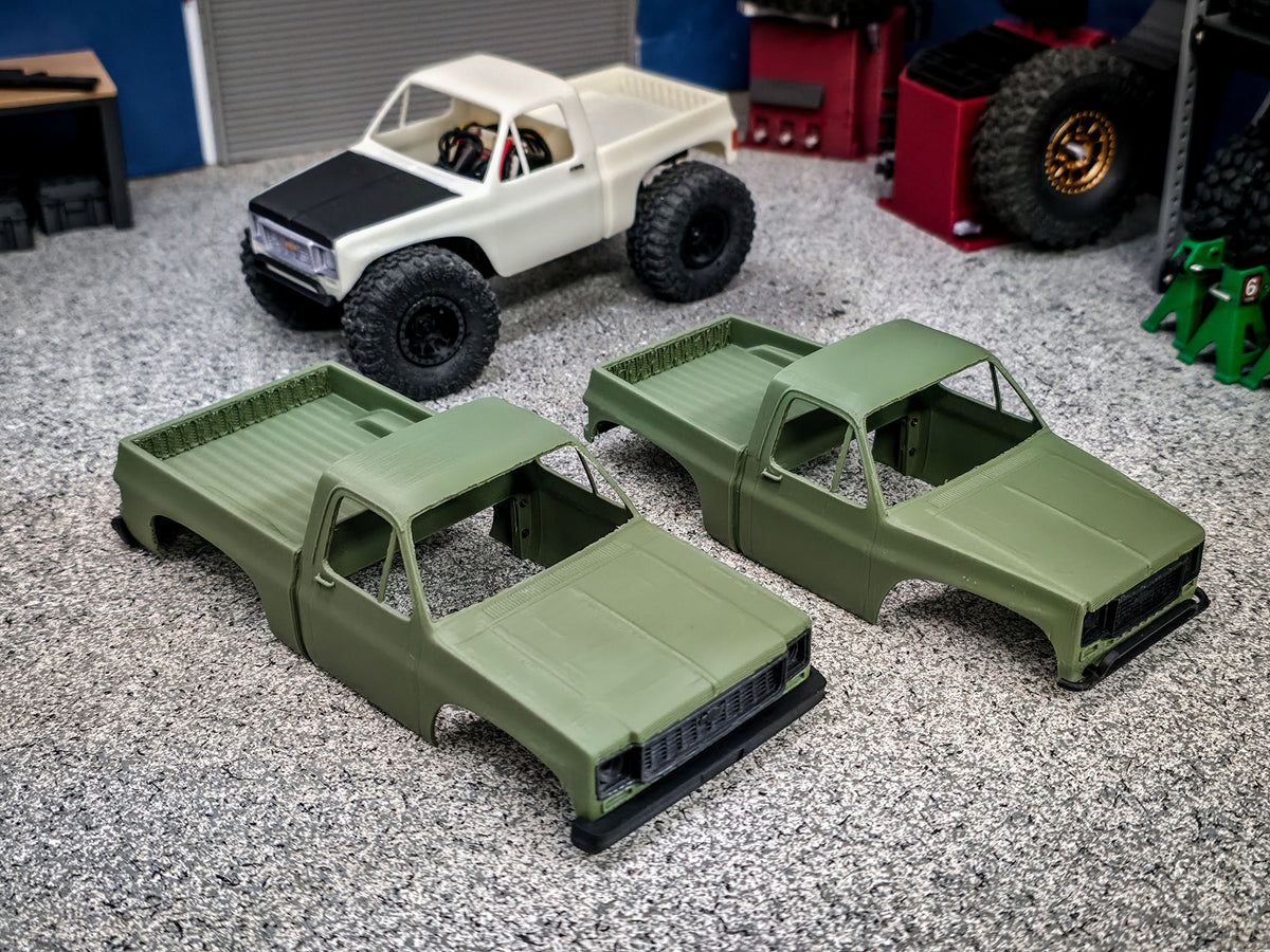 828RC Squarebody Body for SCX30 | 3D Printed Scale Crawler Body – 828RC ...
