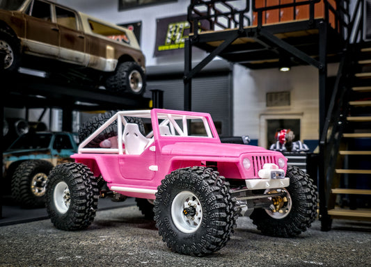 SCX24 Limited Edition Stock Chassis TJ Kit