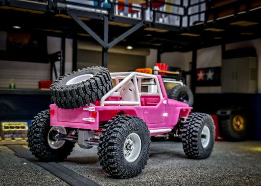 SCX24 Limited Edition Stock Chassis TJ Kit