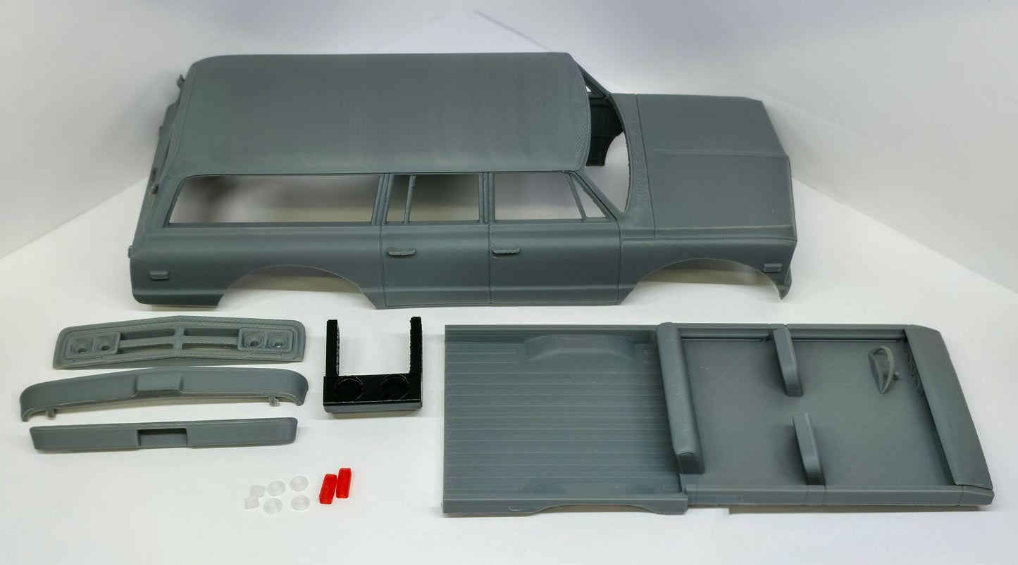 828RC 3 Door Burb for the Kratos XL Chassis
