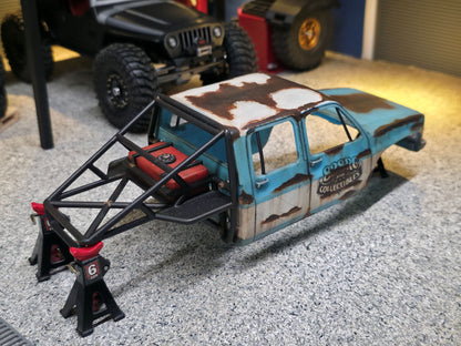 Pre-painted 828RC Crew Cab Truggy for the SCX24