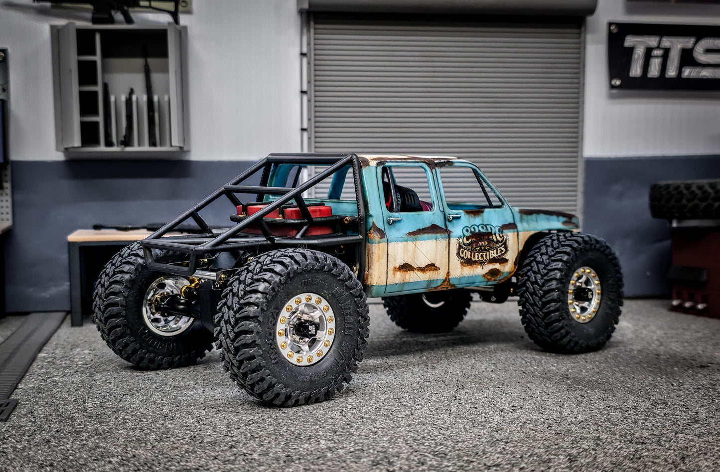 828RC SCX24 Crew Cab Squarebody (*NEW 2 Bed Options)