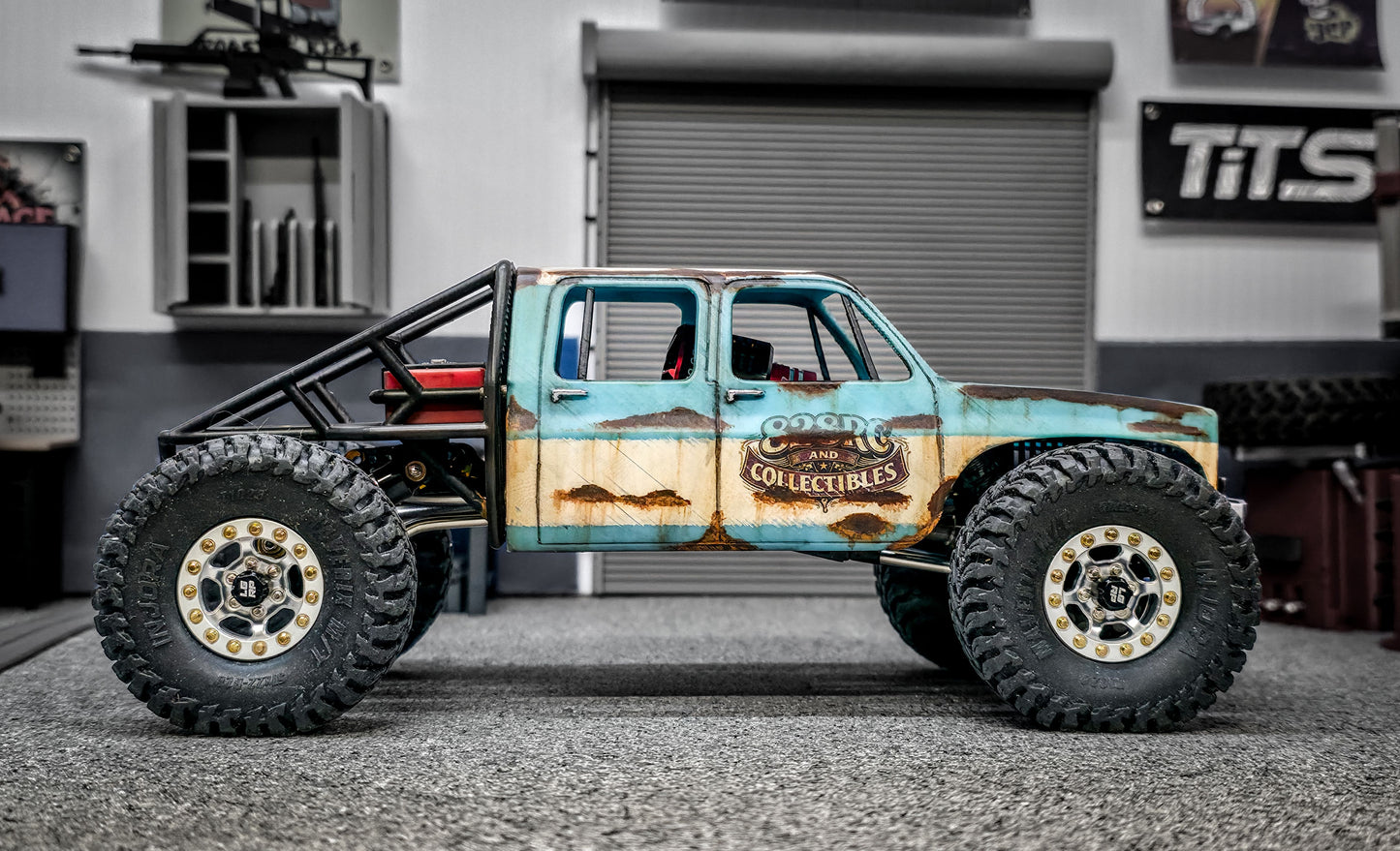828RC SCX24 Crew Cab Squarebody (*NEW 2 Bed Options)