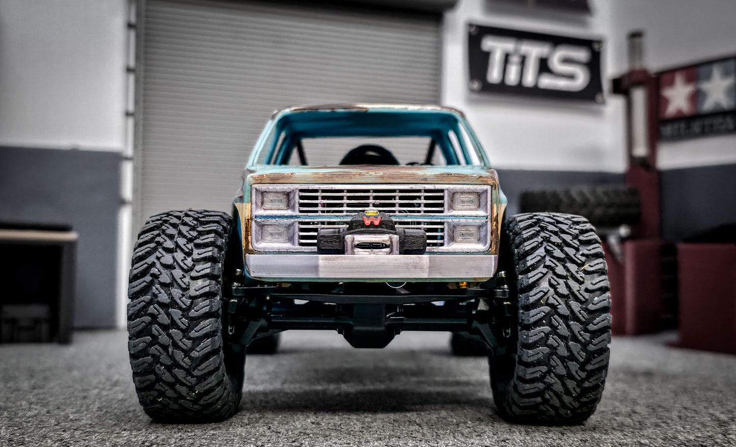 828RC SCX24 Crew Cab Squarebody (*NEW 2 Bed Options)