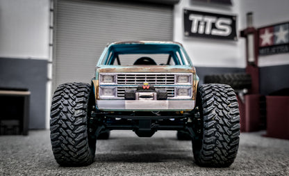 828RC SCX24 Crew Cab Squarebody (*NEW 2 Bed Options)