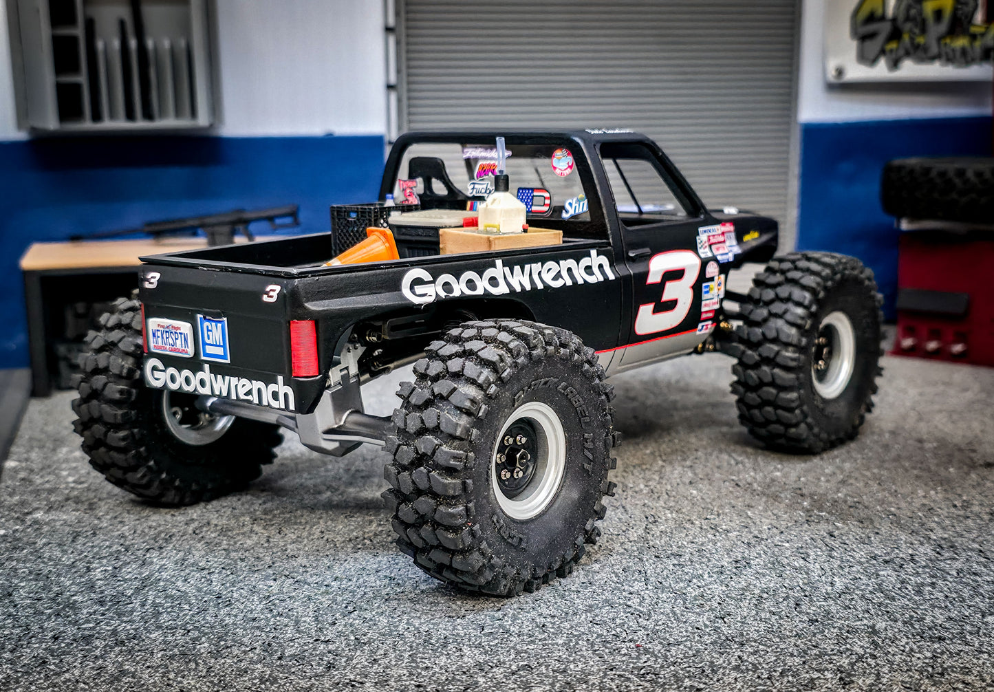 828RC Custom SCX24 Dale Earnhardt tribute K10 Comp