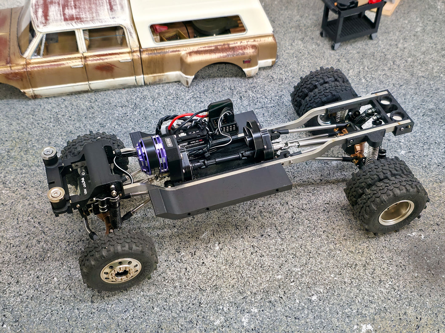 K30 Dually Body/Chassis Kit for the SCX-24