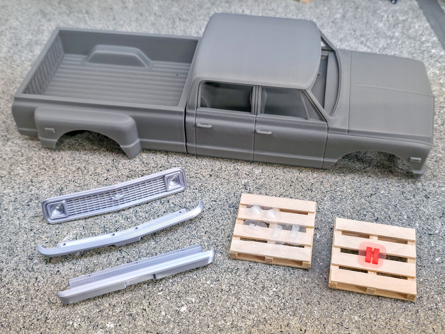 K30 Dually Body/Chassis Kit for the SCX-24