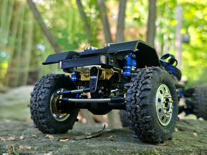 828RC Single Cab Squarebody Dually Body/Chassis Kit for the SCX24