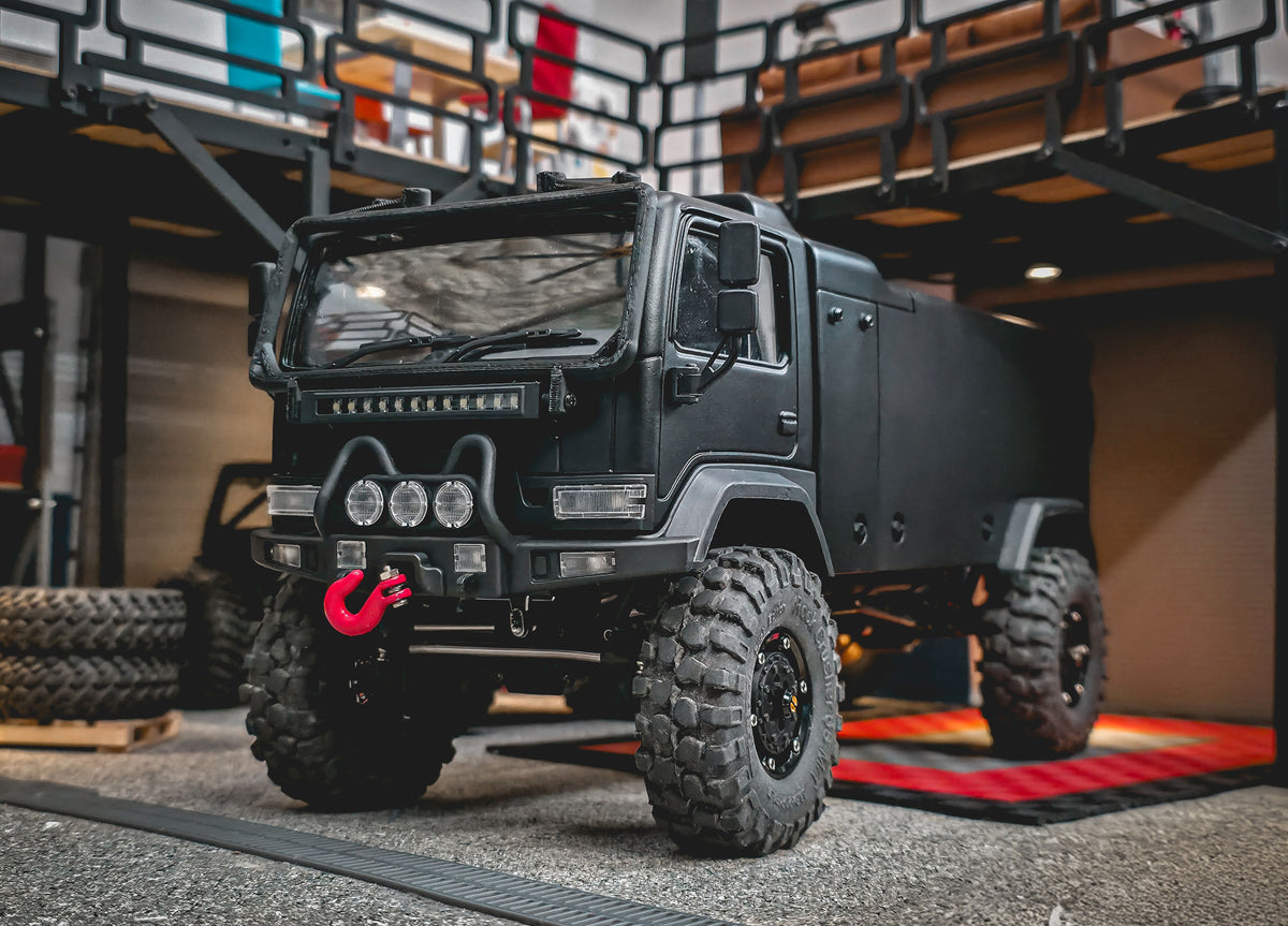 Hobby Plus Fortis Dakar Light Bar Cage & Roof Vent | 828RC