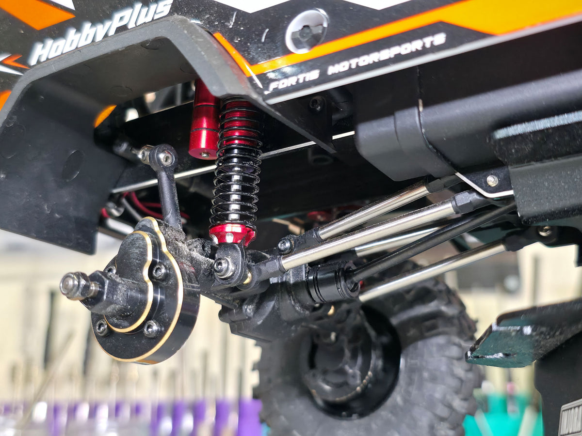 Hobby Plus Fortis Stainless Steel Suspension Link Kit | 828RC