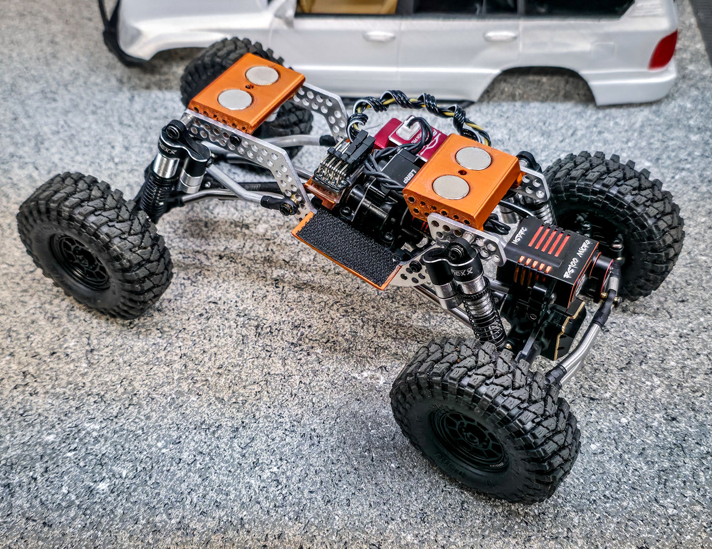 TRX-4M King Snake Chassis Custom Links