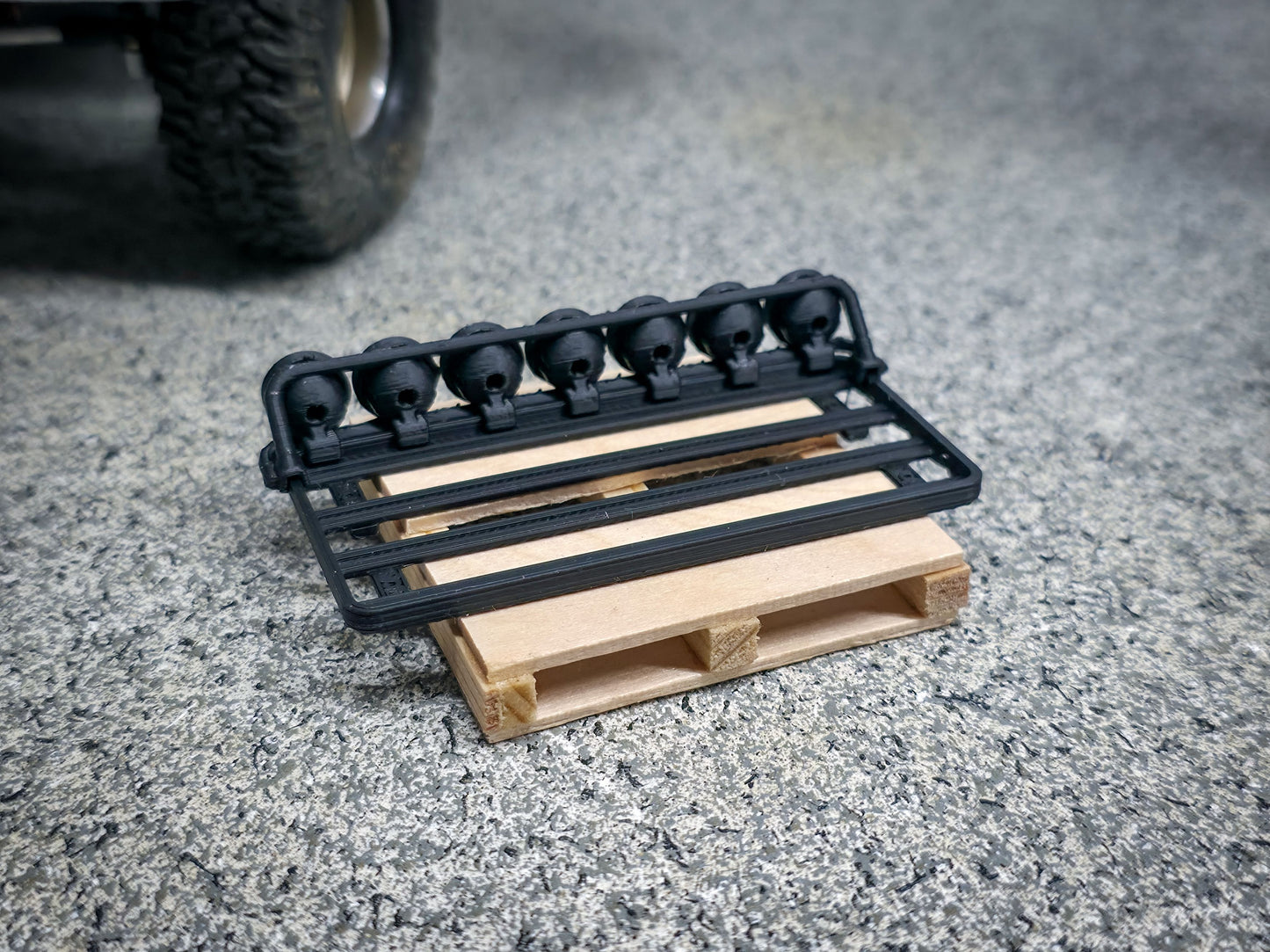 K-Series Slim Roof Rack with Detachable Light Bar