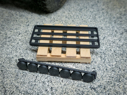 K-Series Slim Roof Rack with Detachable Light Bar