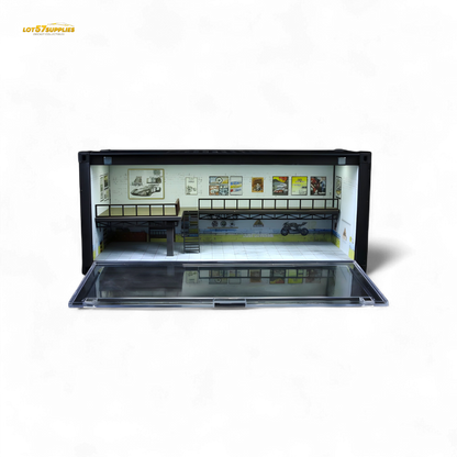 MoreArt CONTAINER REPAIR SHOP SCENE MO400207 Version B 1:64