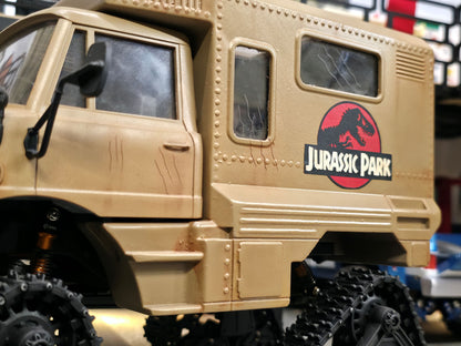 828RC Custom FCX-24 Unimog with Jurrasic Park Livery