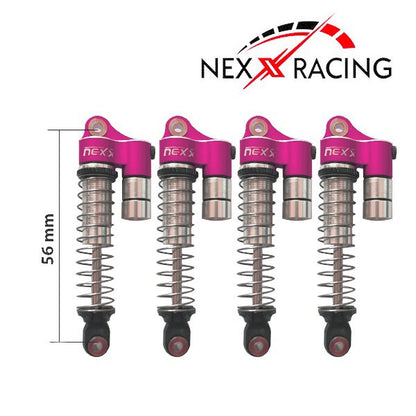 NEXX TRX-4M 56mm Reservoir Shocks