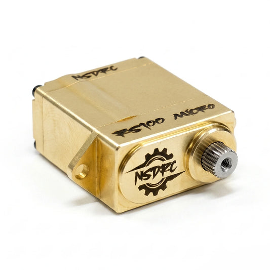 RS100 Brass Micro Servo