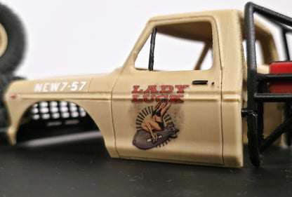 828RC Custom SCX30 Pre-Painted Dentside Body Kit with Matching Wheels