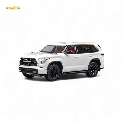 CM MODEL Toyota sequoia pearl white 1:64