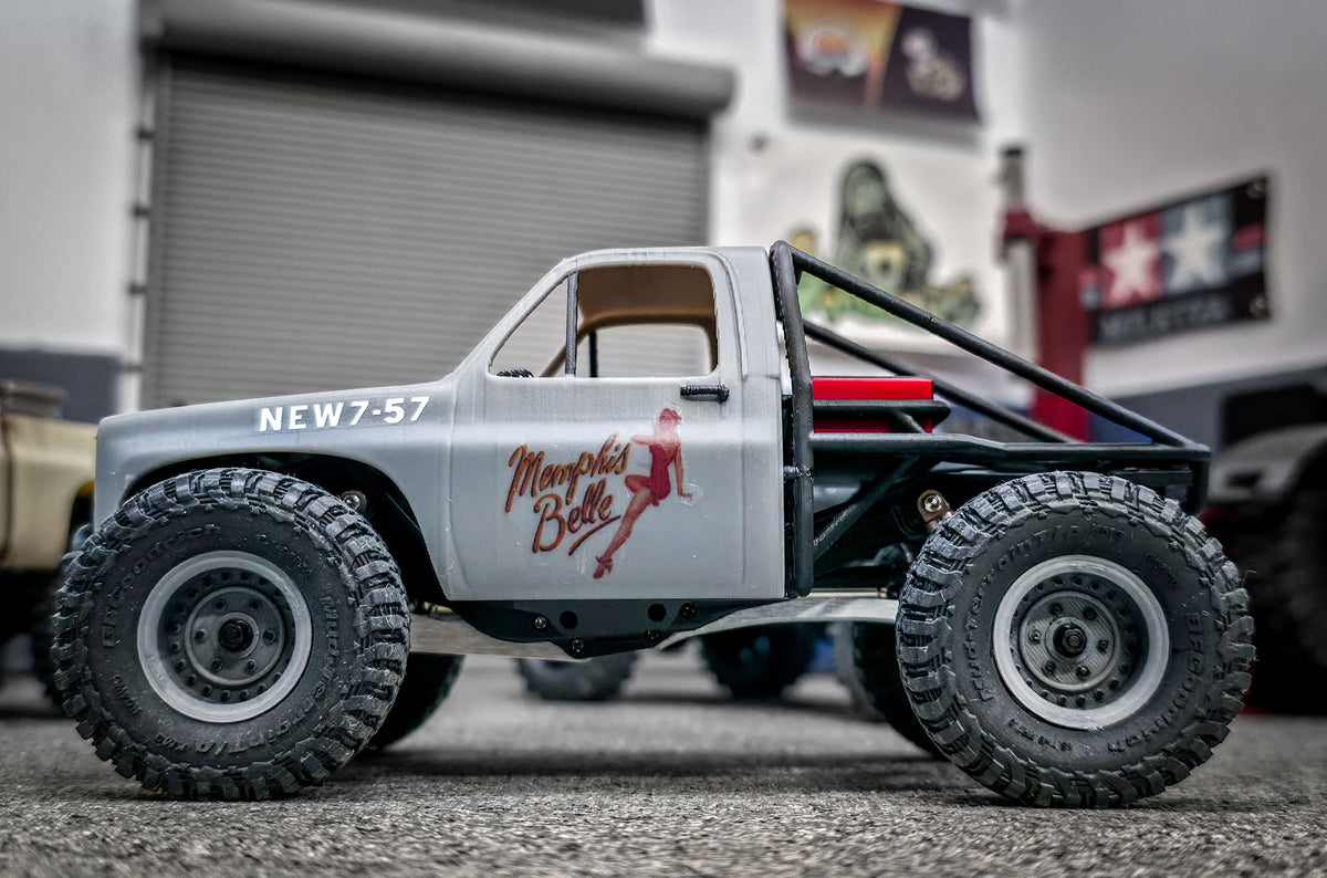 Scx 30 Comp 828RC Squarebody Truggy Body for SCX30 | 3D Printed Crawler Body ...