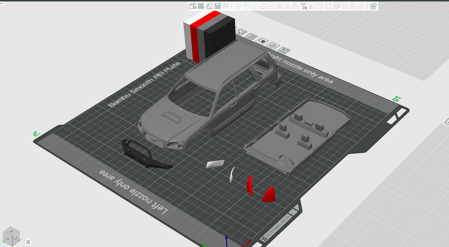 SCX-24 Fozzy Body for C-10/JLU Wheelbase