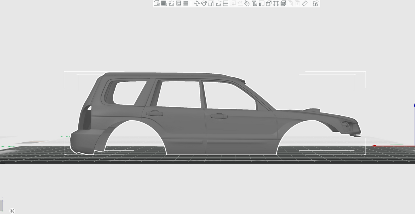 SCX-24 Fozzy Body for C-10/JLU Wheelbase