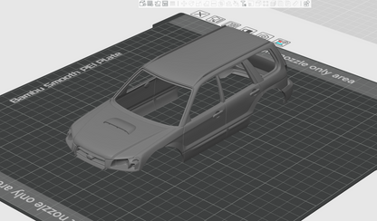 SCX-24 Fozzy Body for C-10/JLU Wheelbase