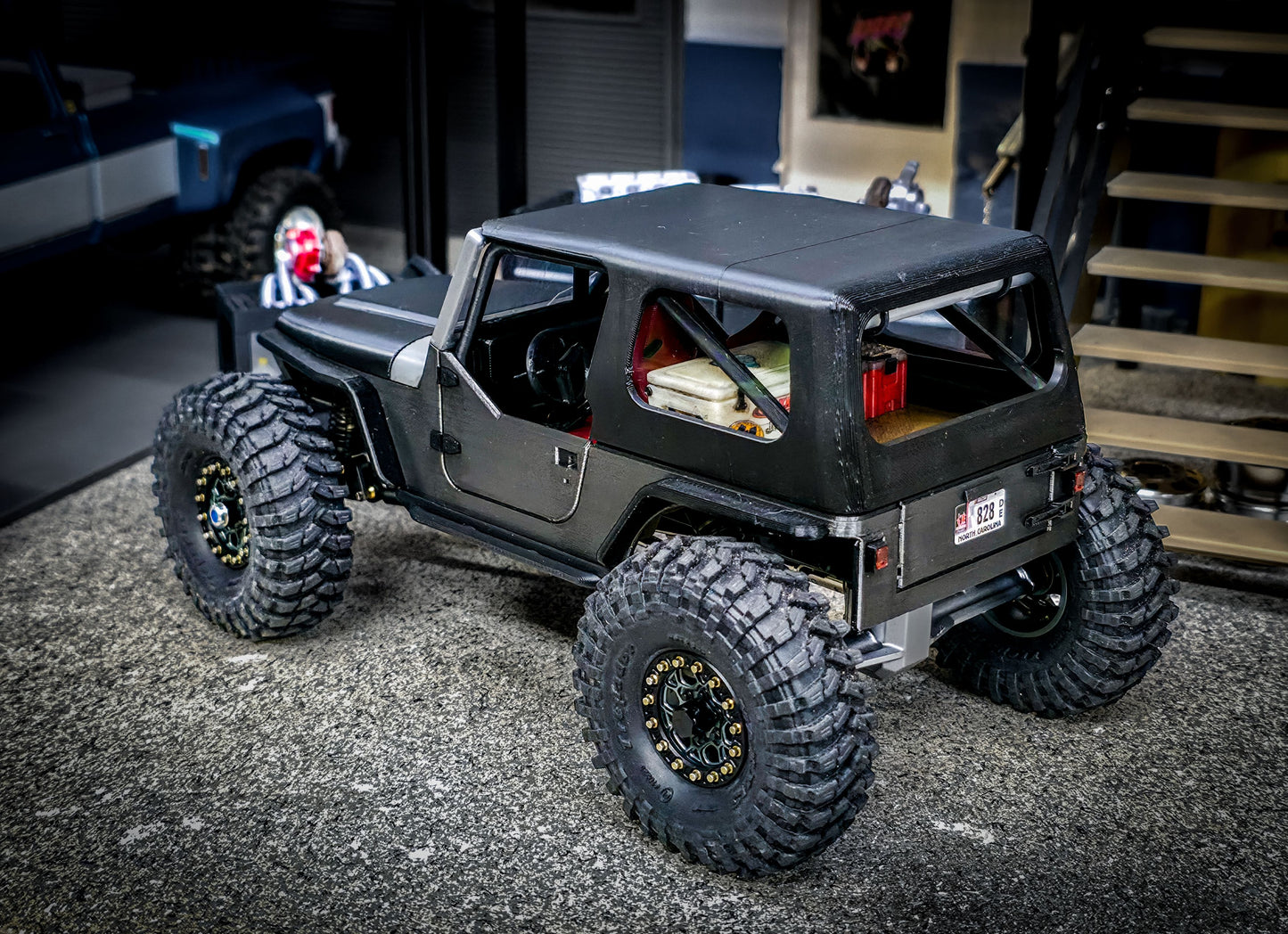 SCX24 Stock Chassis TJ Body Kit V2