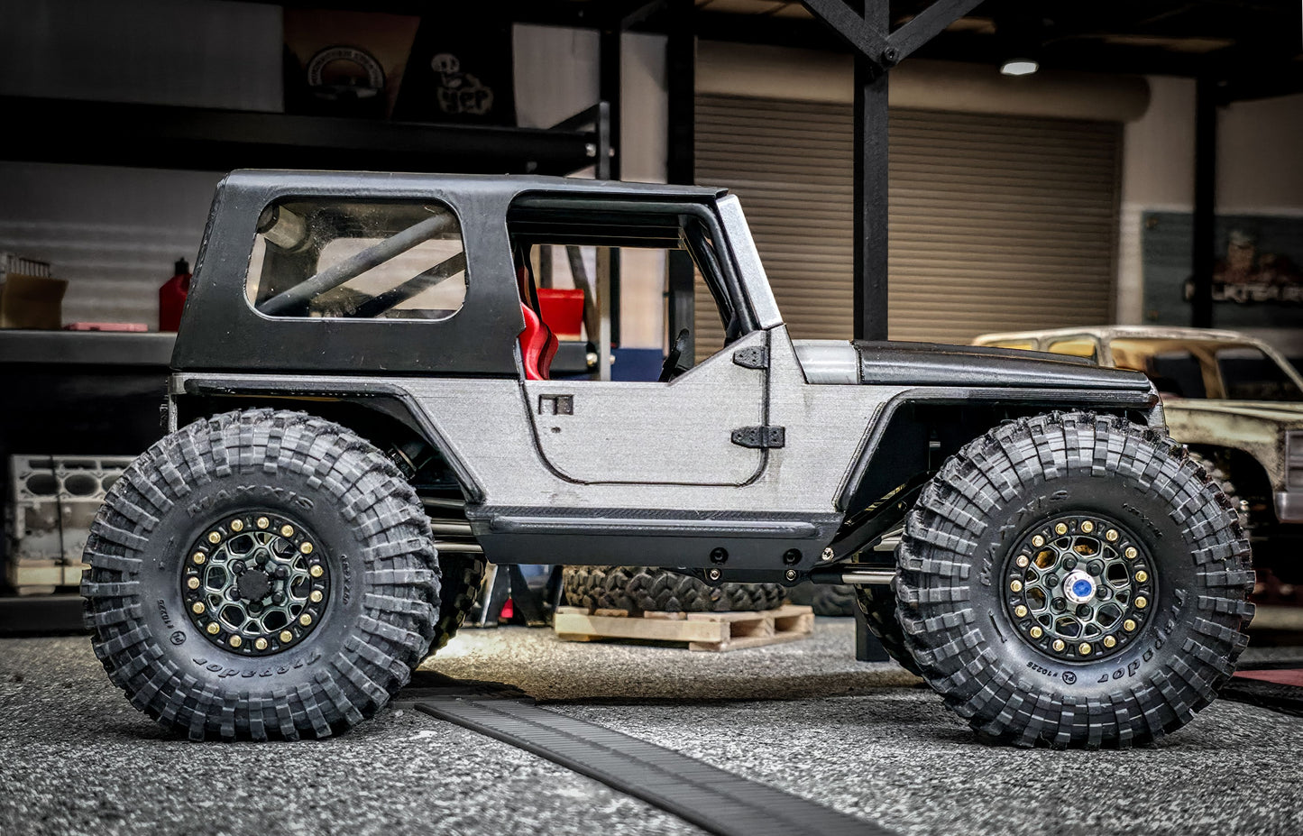 SCX24 Stock Chassis TJ Body Kit V2