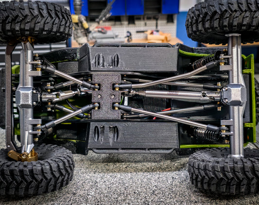Custom Suspension Link Set for the SCX24 Stock Chassis TJ Kit
