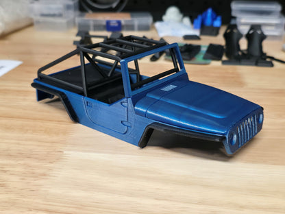 SCX24 Stock Chassis TJ Kit