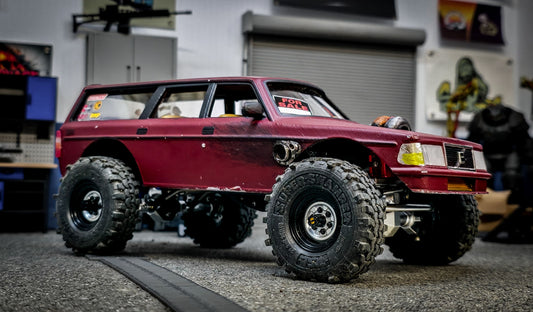 828RC Custom SCX-24 C-Bolt Volvo Turbo Brick