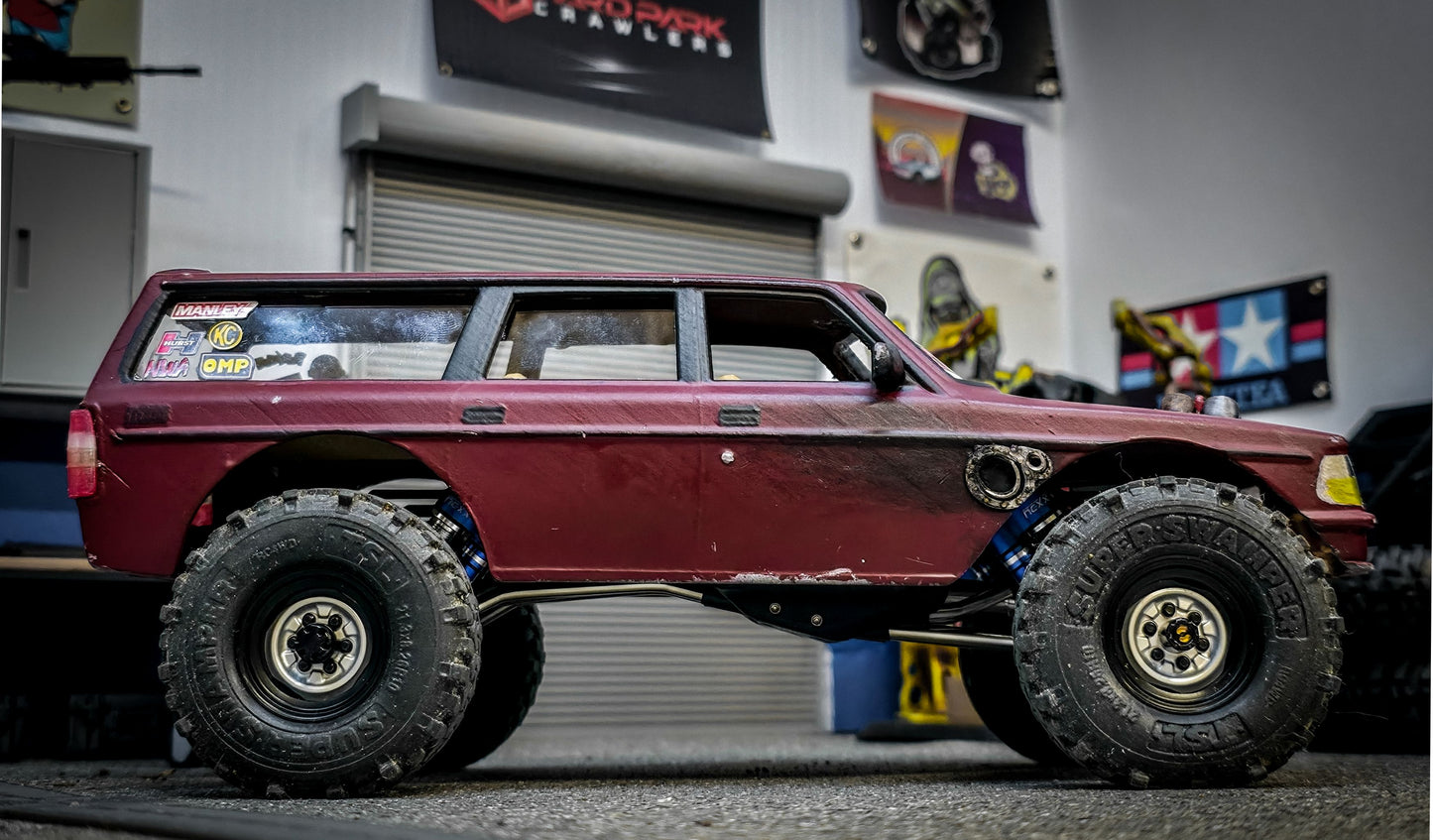 828RC Custom SCX-24 C-Bolt Volvo Turbo Brick