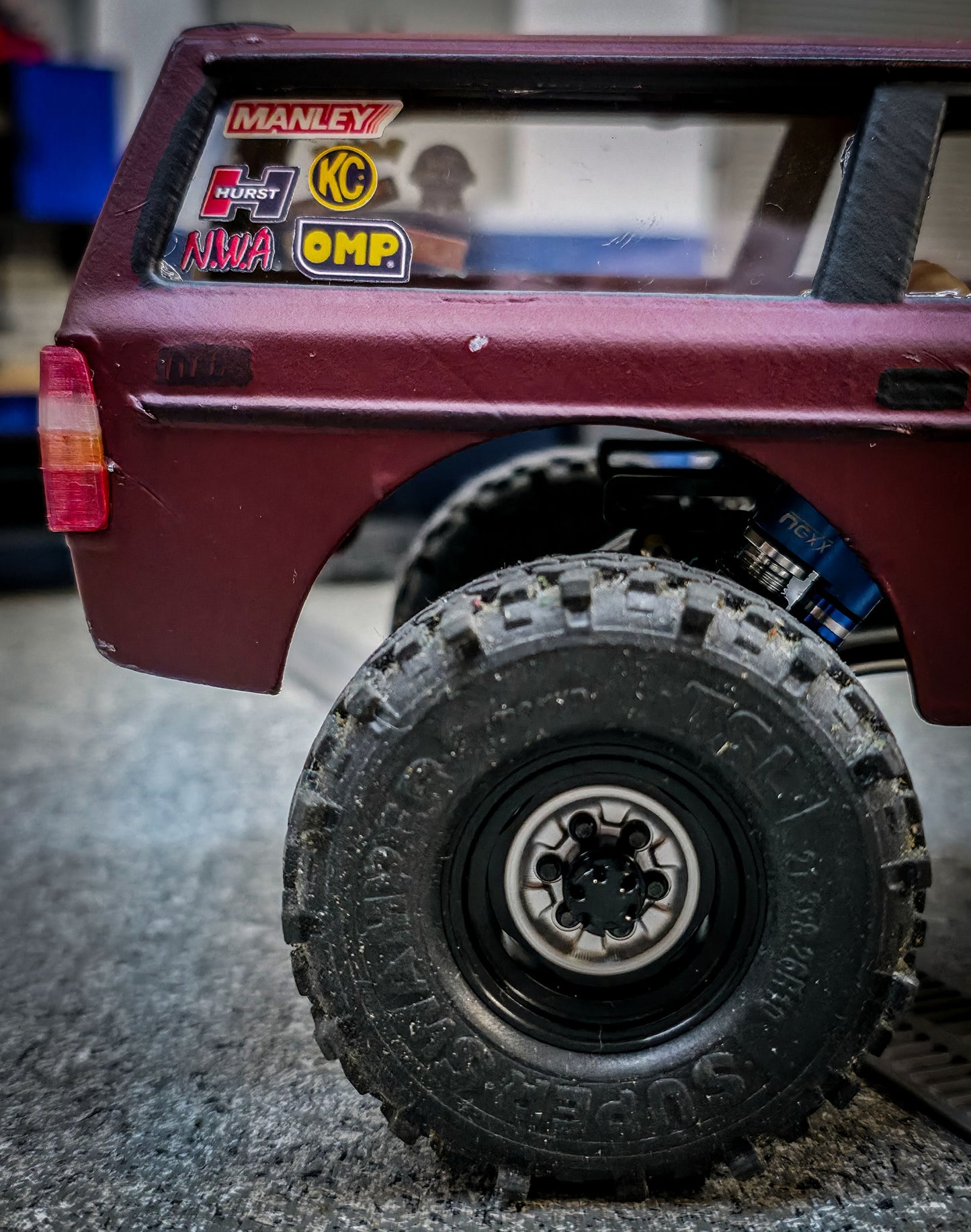 828RC Custom SCX-24 C-Bolt Volvo Turbo Brick