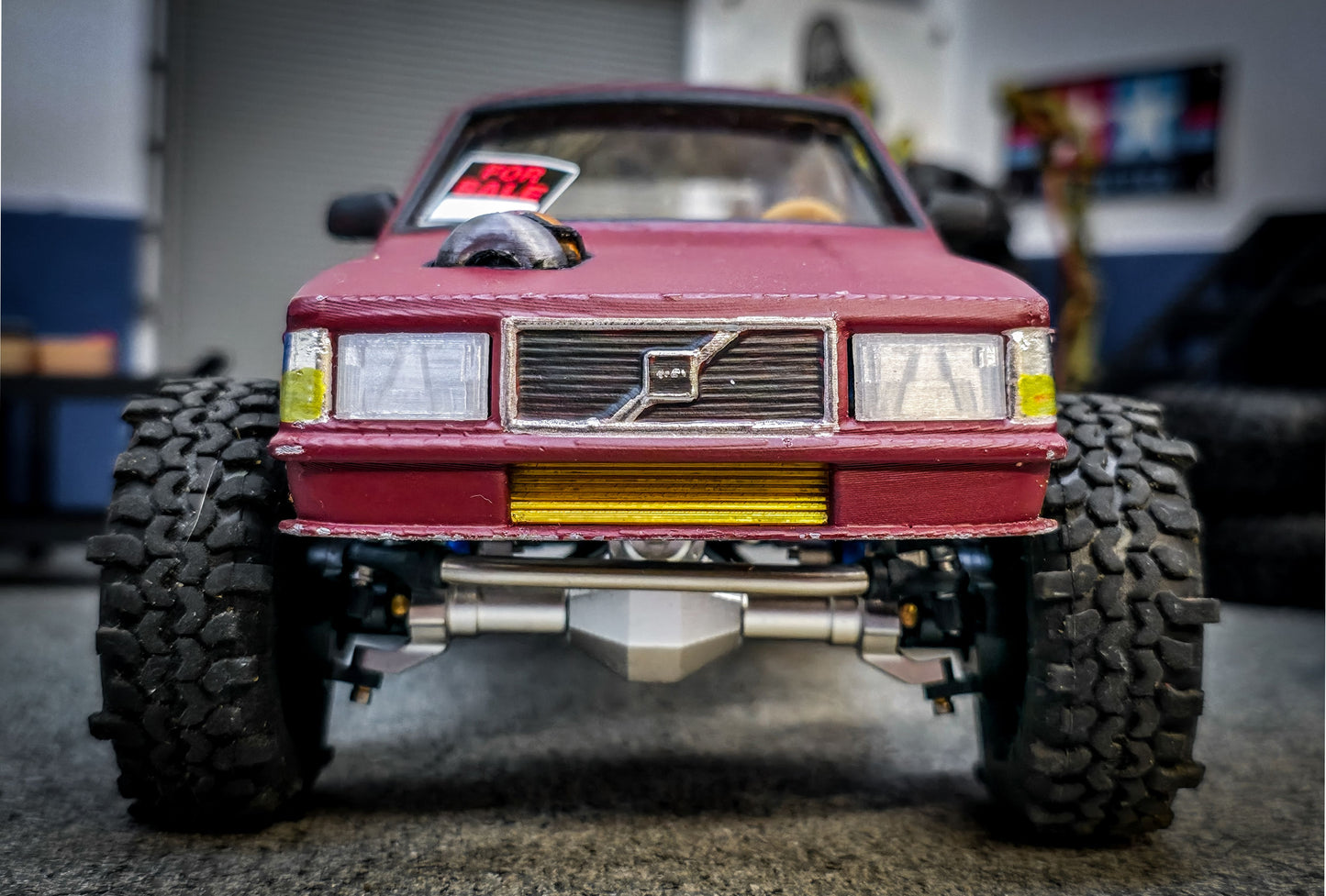 828RC Custom SCX-24 C-Bolt Volvo Turbo Brick