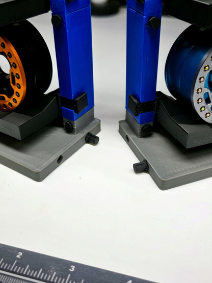 828RC Modular RC 1.9 Wheel Rack STL Digital Download | 3D Printable 1.9 Wheel Display & Storage Rack