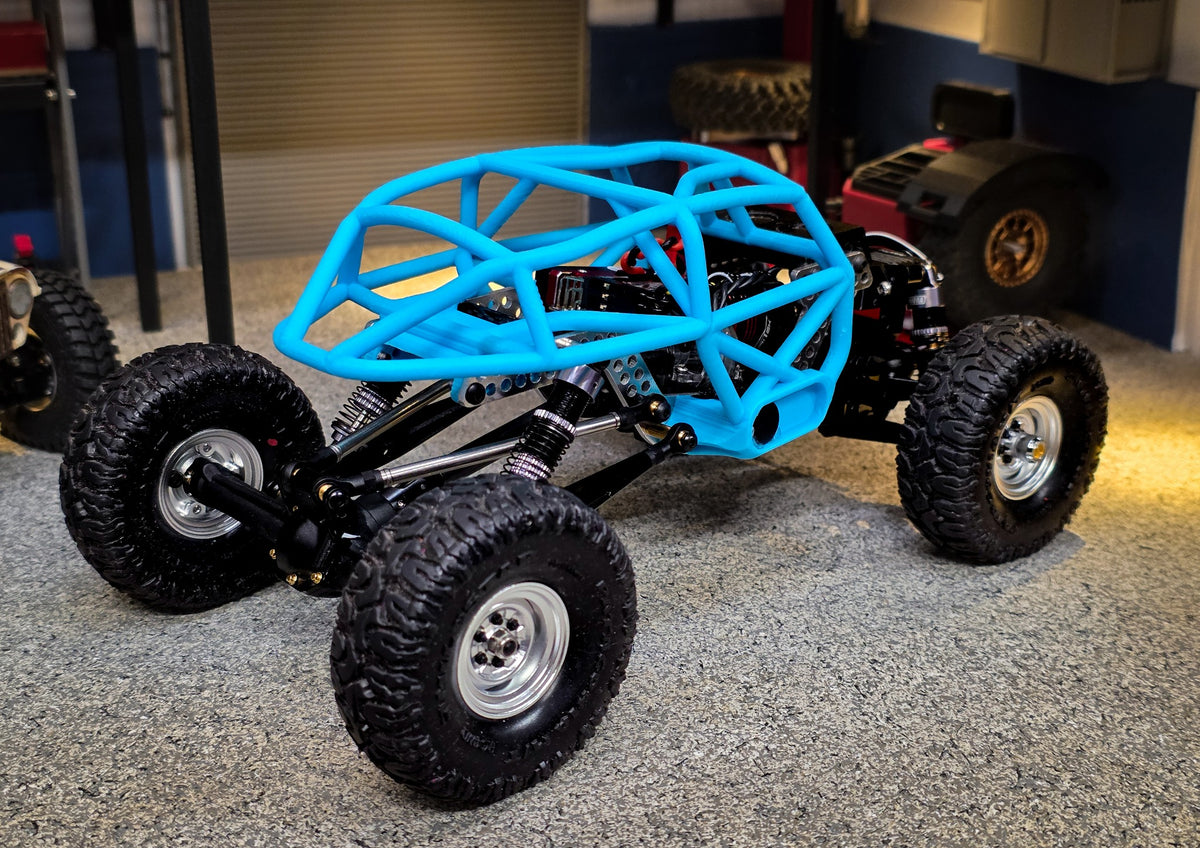 Buggin Out comp cage installed on King Snake chassis